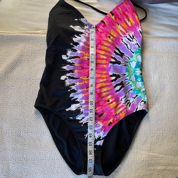 .Salt and Cove One Piece Multicolored Bathing Suit  Size Medium Junior - Picture 11 of 12